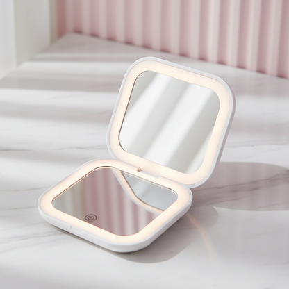 Curle™ Flawless LED Touch-Up Mirror